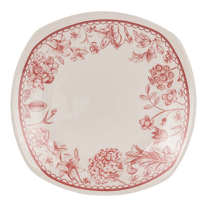 Plato pando de cerámica 24.3 cm Cuadro mediterránea Corona