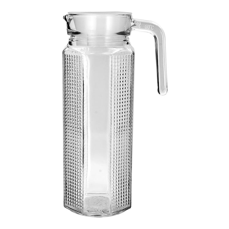 Jarra de vidrio con tapa 1.080 L ATAG09 Home Sweet Home