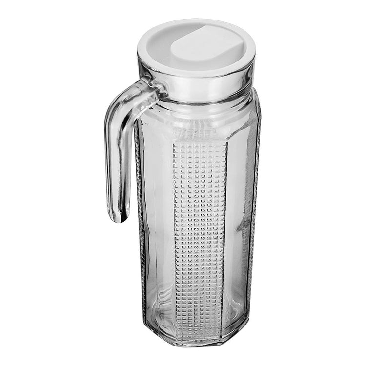 Jarra de vidrio con tapa 1.080 L ATAG09 Home Sweet Home