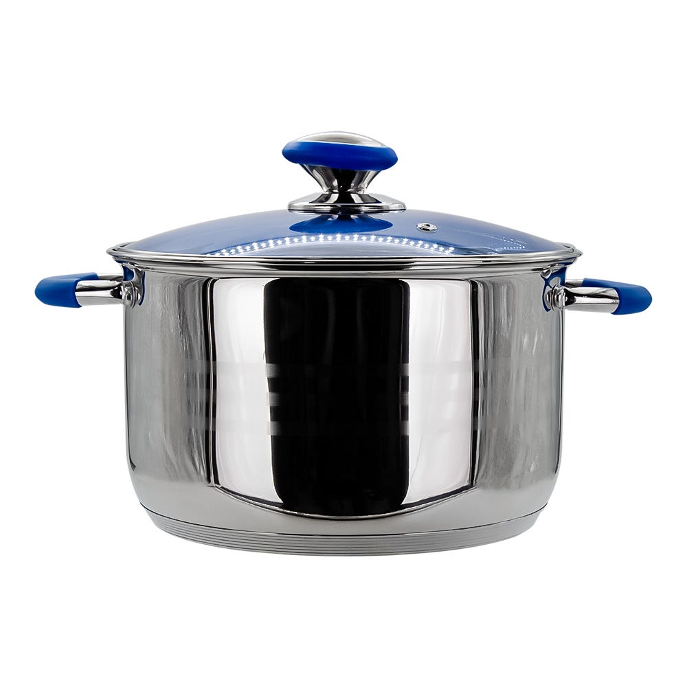 Batería de cocina de acero inoxidable 12 piezas acabado espejo ATA0227 Qualité