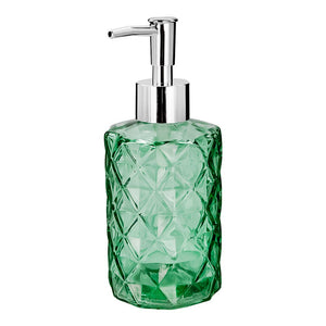 Dosificador de jabón líquido de vidrio 330 ml varios decorados ATALB001 Home Addict