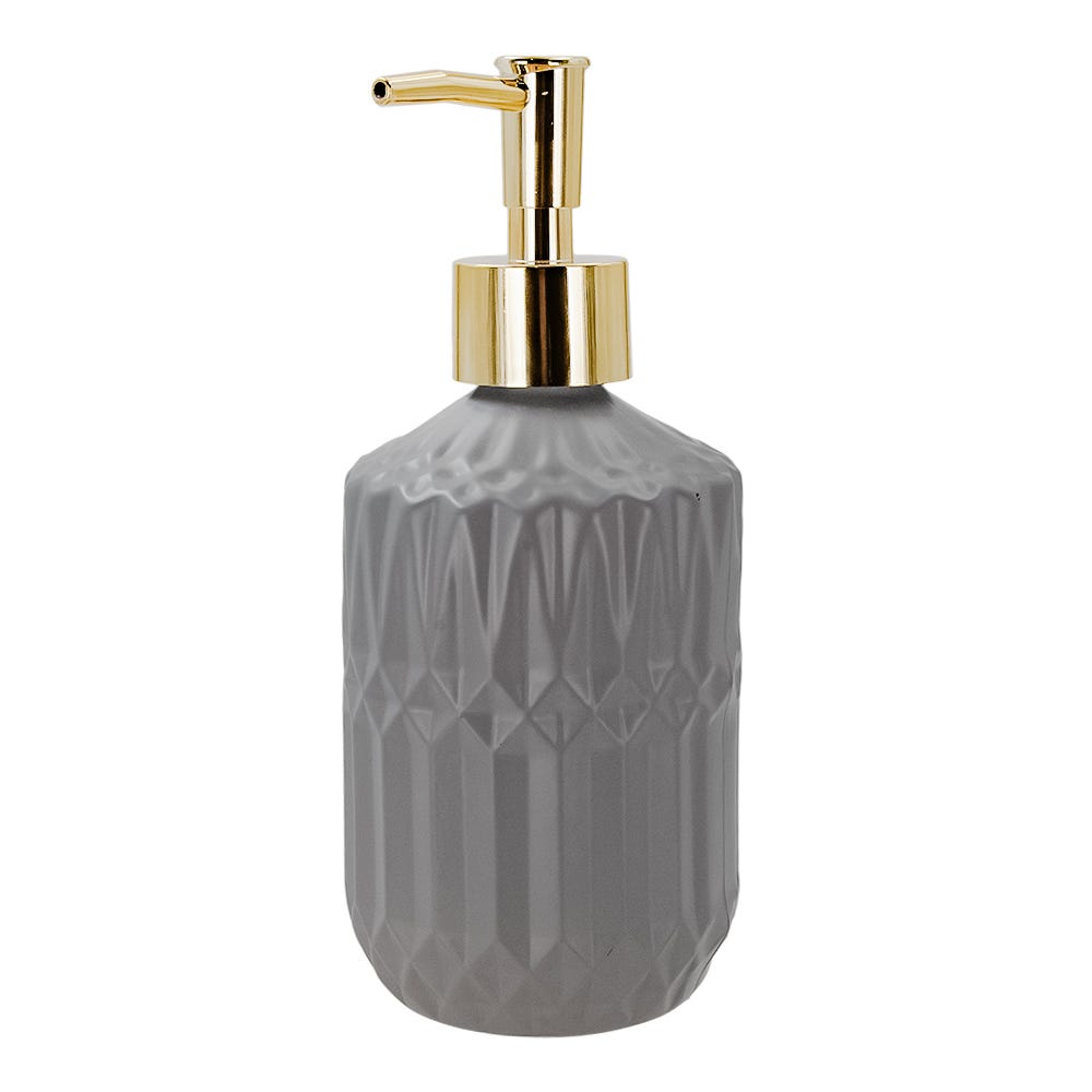 Dosificador de jabón líquido de vidrio 330 ml varios decorados ATALB002 Home Addict