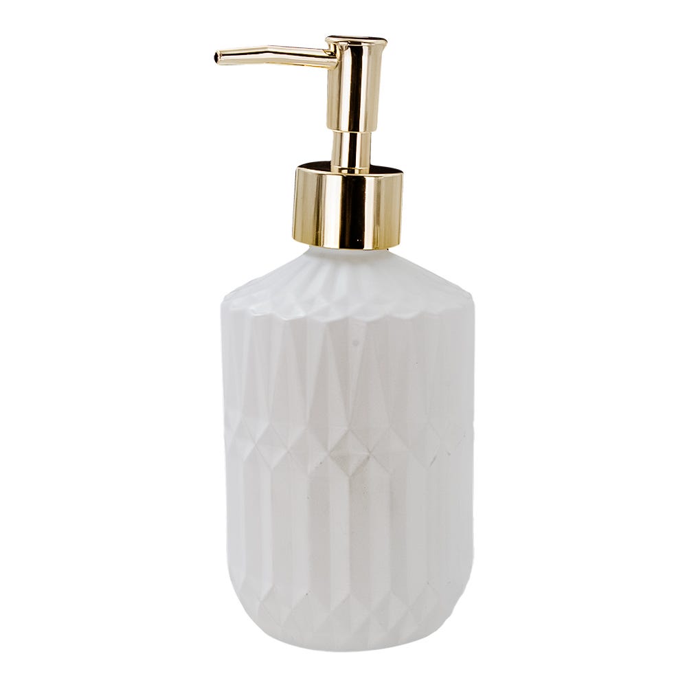 Dosificador de jabón líquido de vidrio 330 ml varios decorados ATALB002 Home Addict