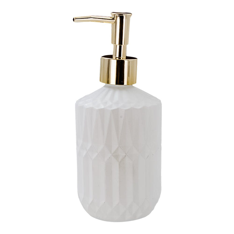 Dosificador de jabón líquido de vidrio 330 ml varios decorados ATALB002 Home Addict