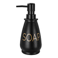Dosificador de jabón líquido de vidrio 350 ml varios decorados ATALB004 Home Addict