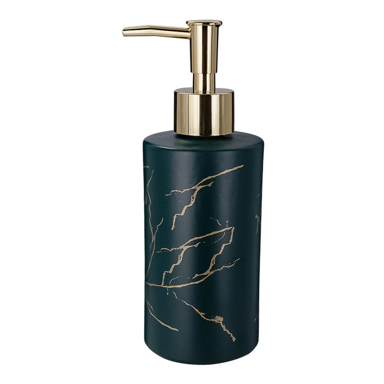 Dosificador de jabón líquido de vidrio 320 ml varios decorados ATALB005 Home Addict