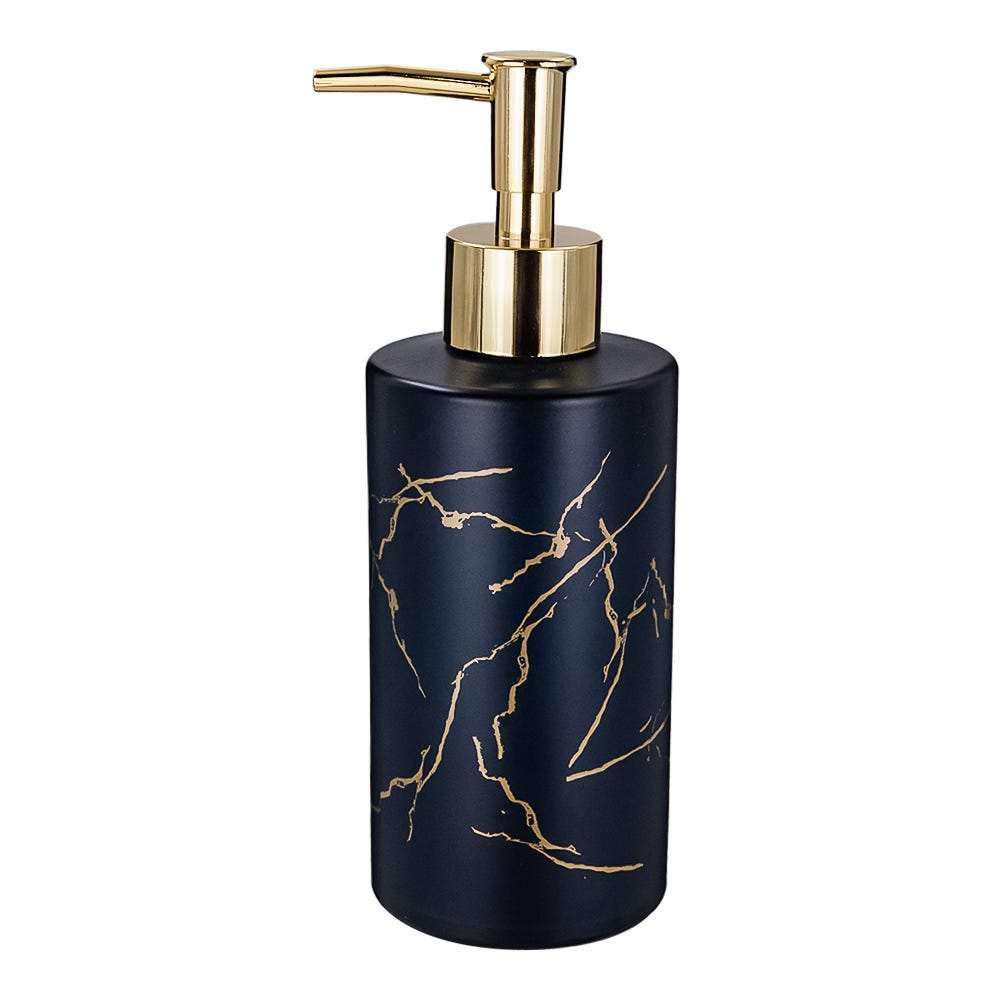 Dosificador de jabón líquido de vidrio 320 ml varios decorados ATALB005 Home Addict