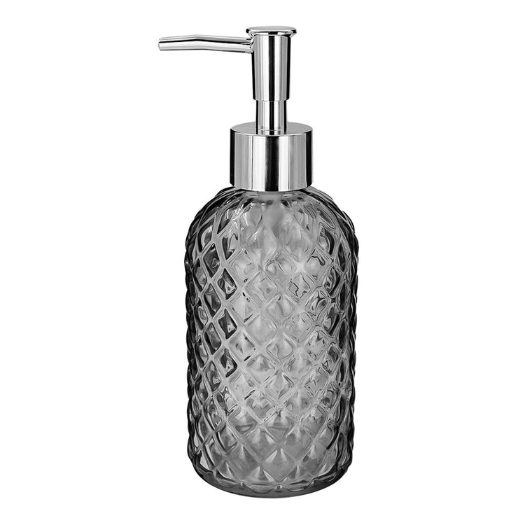 Dosificador de jabón líquido de vidrio 320 ml varios decorados ATALB009 Home Addict