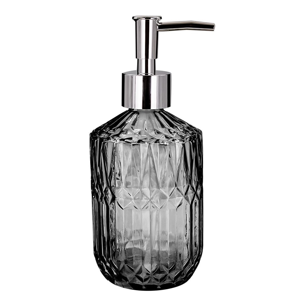 Dosificador de jabón líquido de vidrio 330 ml varios decorados ATALB010 Home Addict