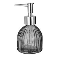 Dosificador de jabón líquido de vidrio 220 ml varios decorados ATALB011 Home Addict