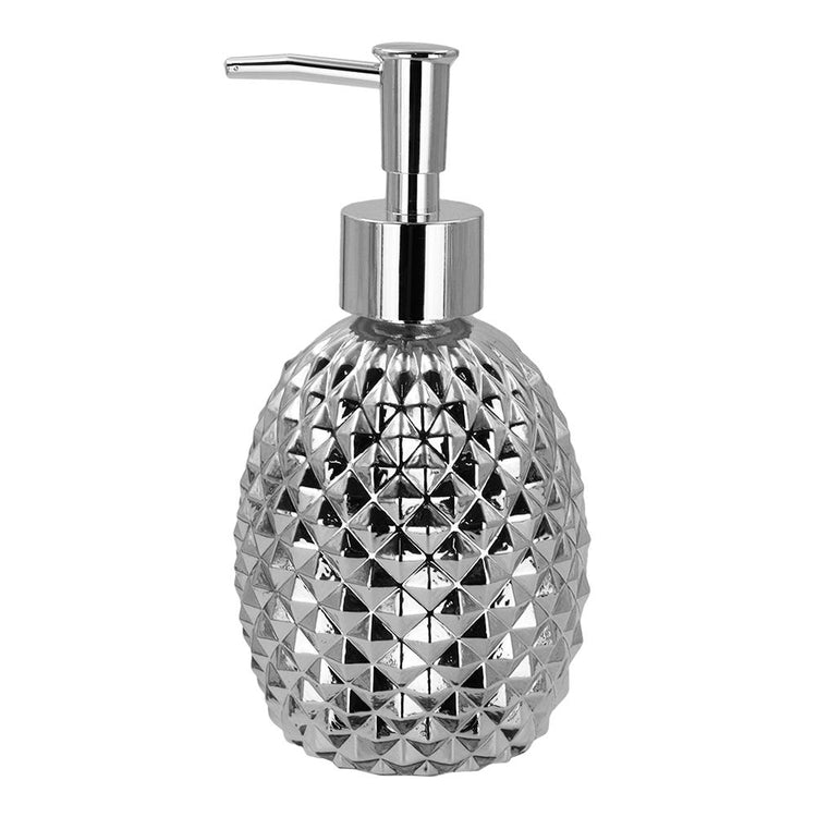 Dosificador de jabón líquido de vidrio 360 ml varios decorados ATALB012 Home Addict
