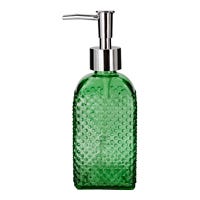 Dosificador de jabón líquido de vidrio 400 ml varios decorados ATALB013 Home Addict