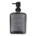Dosificador de jabón líquido de vidrio 500 ml varios decorados ATALB014 Home Addict