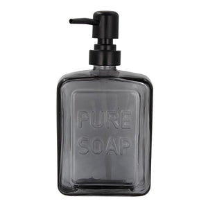 Dosificador de jabón líquido de vidrio 500 ml varios decorados ATALB014 Home Addict