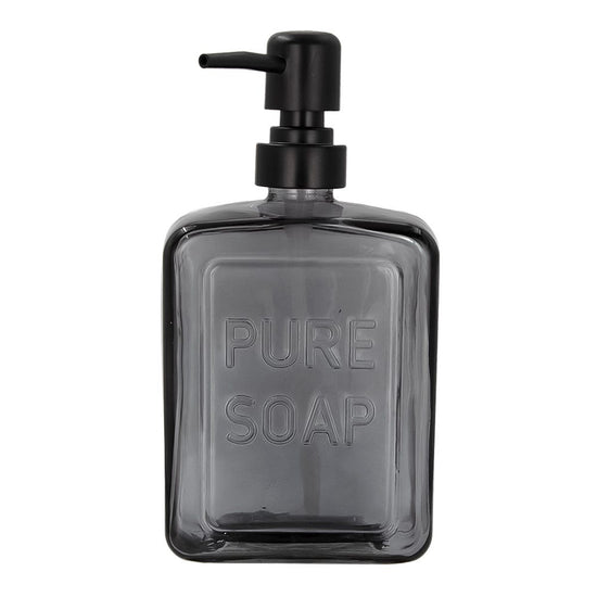 Dosificador de jabón líquido de vidrio 500 ml varios decorados ATALB014 Home Addict