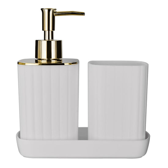 Juego de baño 3 piezas de plástico ATAS11 Home Addict