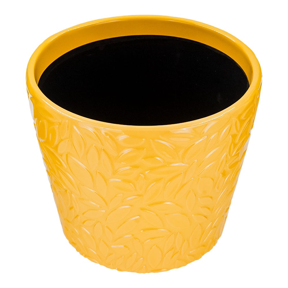 Maceta de cerámica 16.2 x 16.3 x 15 cm varios colores 23F026-2 Home Sweet Home