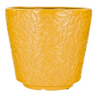 Maceta de cerámica 16.2 x 16.3 x 15 cm varios colores 23F026-2 Home Sweet Home