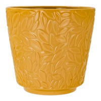 Maceta de cerámica 13.7 x 13.5 x 13 cm varios colores 23F026-3 Home Sweet Home