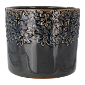 Maceta de cerámica 14.3 x 14.3 x 12.5 cm varios colores 23F027-3 Home Sweet Home