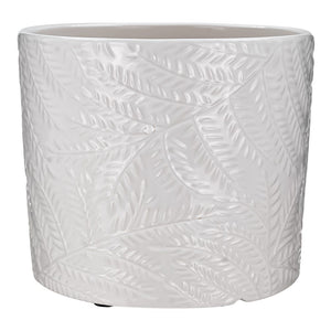 Maceta de cerámica 16.7 x 16.8 x 14.3 cm varios colores 23F056-2 Home Sweet Home