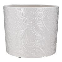 Maceta de cerámica 16.7 x 16.8 x 14.3 cm varios colores 23F056-2 Home Sweet Home