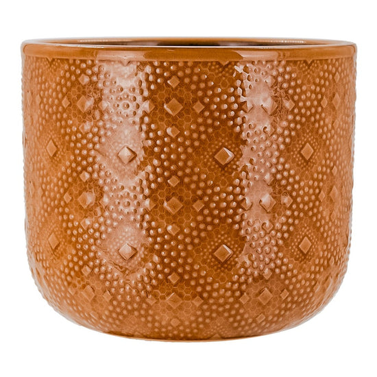 Maceta de cerámica 16 x 16.1 x 13.2 cm varios colores 23F065-1 Home Sweet Home