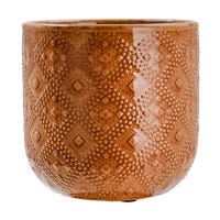 Maceta de cerámica 16 x 16.1 x 12.5 cm varios colores 23F065-2 Home Sweet Home