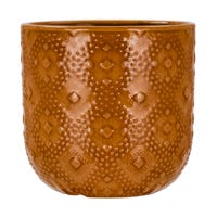 Maceta de cerámica 9.9 x 9.9 x 9.5 cm varios colores 23F065-3 Home Sweet Home