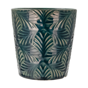 Maceta de cerámica 13 x 13 x 12.5 cm varios colores 23F097-3 Home Sweet Home