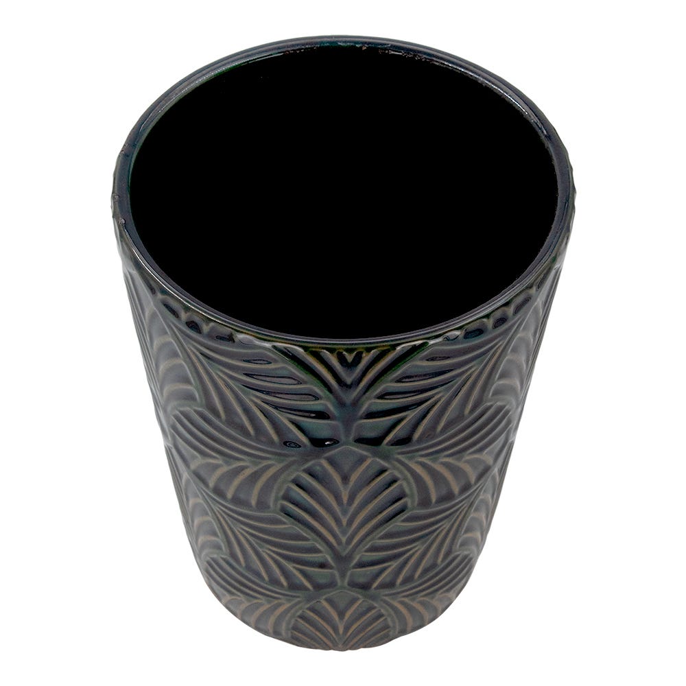 Maceta de cerámica 14.3 x 14.1 x 18 cm varios colores 23F098-2 Home Sweet Home