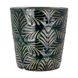 Maceta de cerámica 12.5 x 12.5 x 13 cm varios colores 23F098-3 Home Sweet Home