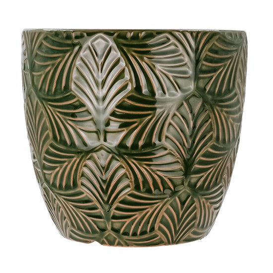 Maceta de cerámica 19.2 x 19.4 x 17.6 cm varios colores 23F104-1 Home Sweet Home