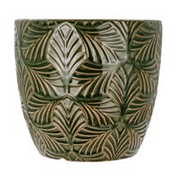 Maceta de cerámica 19.2 x 19.4 x 17.6 cm varios colores 23F104-1 Home Sweet Home