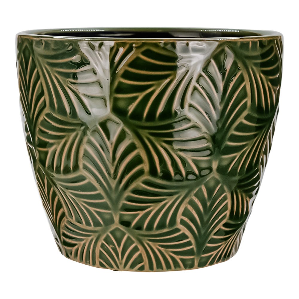 Maceta de cerámica 13.9 x 13.9 x 11.8 cm varios colores 23F104-3 Home Sweet Home