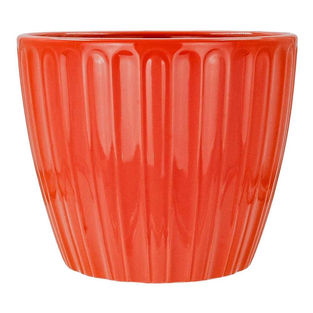 Maceta de cerámica 14 x 13.9 x 11.4 cm varios colores 23F112-3 Home Sweet Home