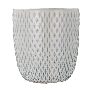 Maceta de cerámica 14.9 x 14.9 x 15.1 cm varios colores 23F332-3 Home Sweet Home