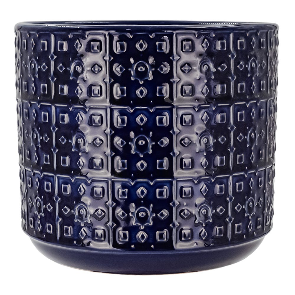 Maceta de cerámica 20 x 20.5 x 17.9 cm varios colores 23F362-1 Home Sweet Home