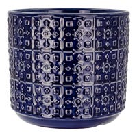 Maceta de cerámica 16.9 x 17 x 15.3 cm varios colores 23F362-2 Home Sweet Home