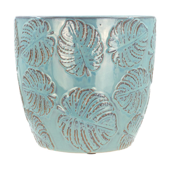 Maceta de cerámica 19.9 x 19.4 x 18.1 cm varios colores 24S029-1 Home Sweet Home