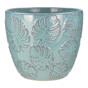 Maceta de cerámica 17 x 17 x 14.4 cm varios colores 24S029-2 Home Sweet Home