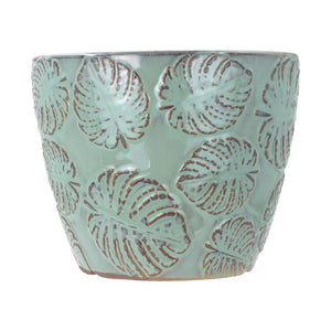 Maceta de cerámica 14 x 14 x 11.4 cm varios colores 24S029-3 Home Sweet Home