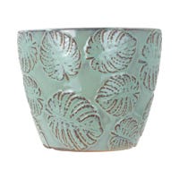 Maceta de cerámica 14 x 14 x 11.4 cm varios colores 24S029-3 Home Sweet Home