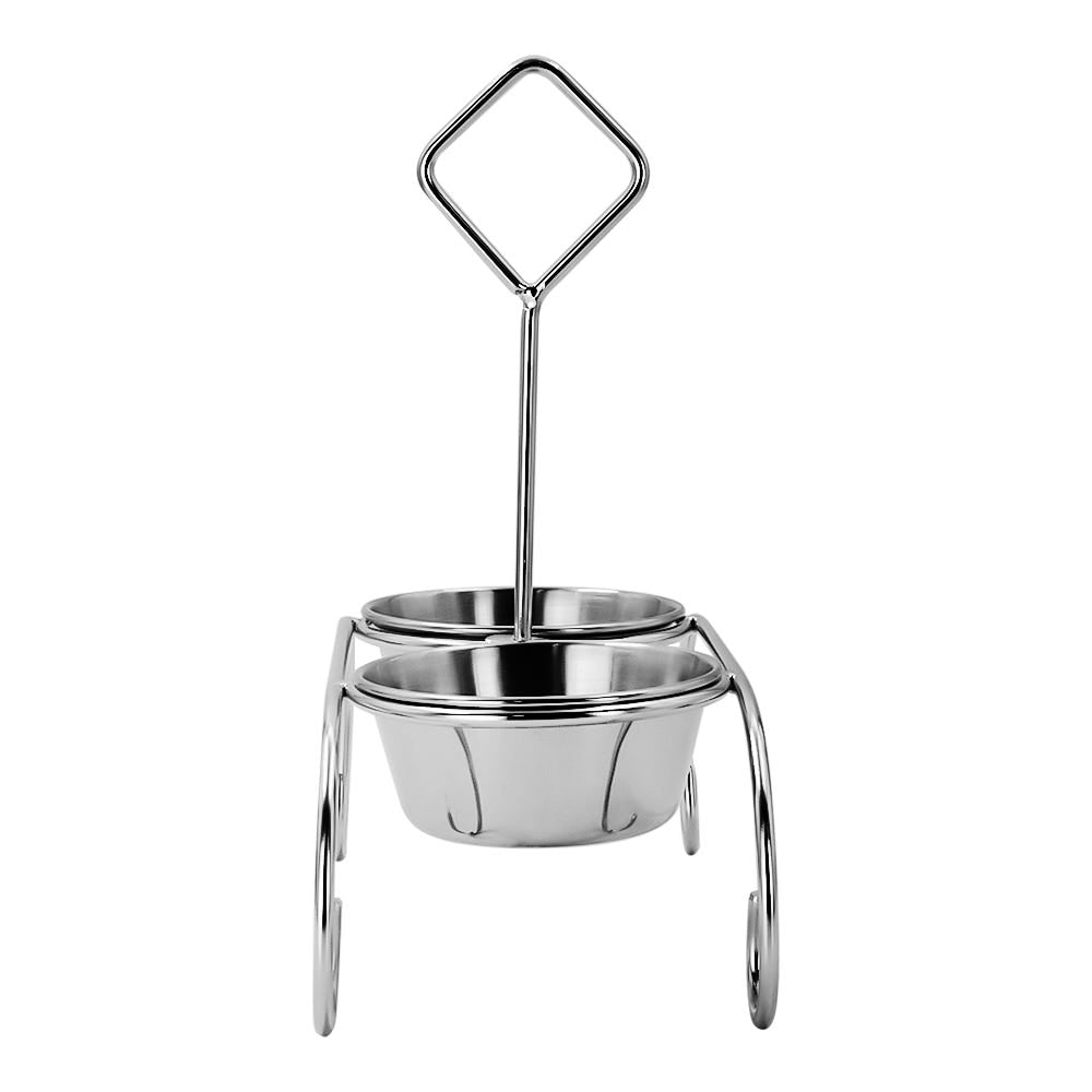Soporte para 2 pastelillos de acero inoxidable KW-IA I W/S Qualité Premium