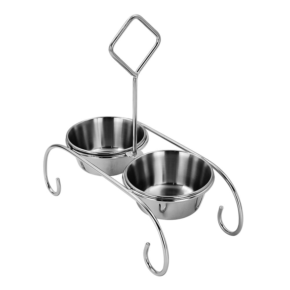 Soporte para 2 pastelillos de acero inoxidable KW-IA I W/S Qualité Premium