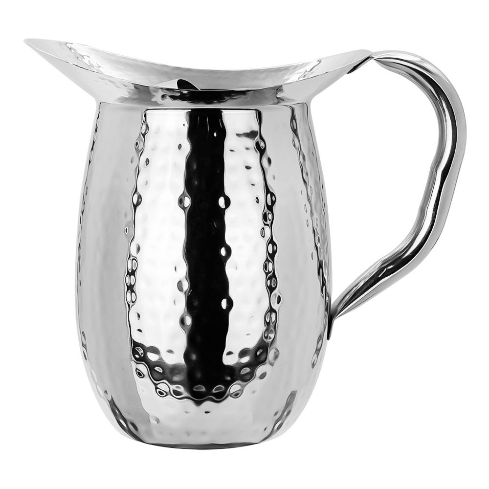 Jarra en forma de campana martillada de acero inoxidable 1.9 L BGS-I O 2 W/G Qualité Premium