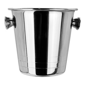 Hielera de acero inoxidable con agarraderas 11.2 cm BS-IV I W/SKNOB 10 Qualité Premium