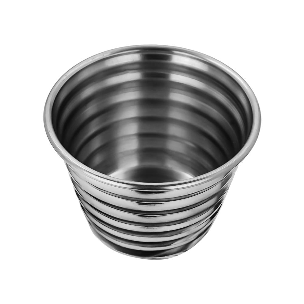 Salsera acanalada de acero inoxidable 75 ml SFS-I A 2.5 W Qualité Premium