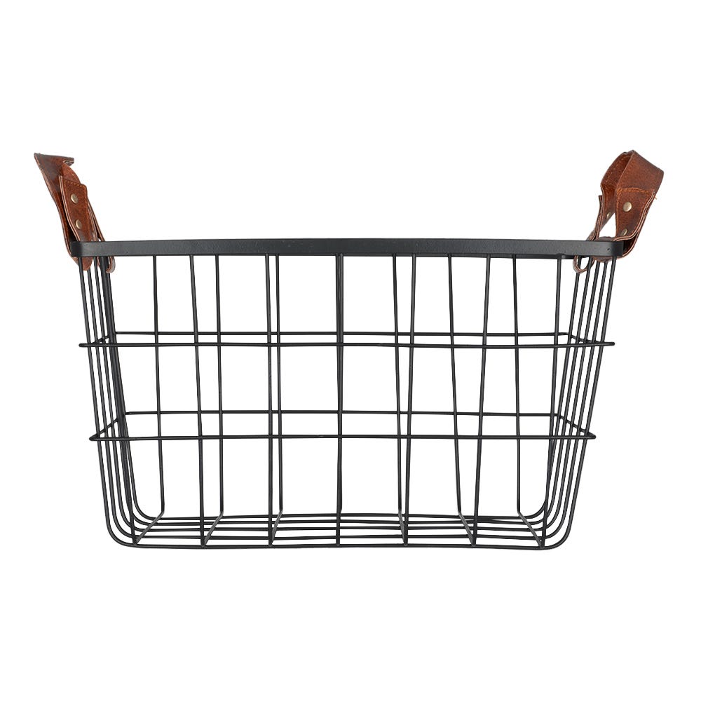 Canasta organizadora de acero galvanizado 20.5 x 49.5 x 26 cm 22815 Qualité