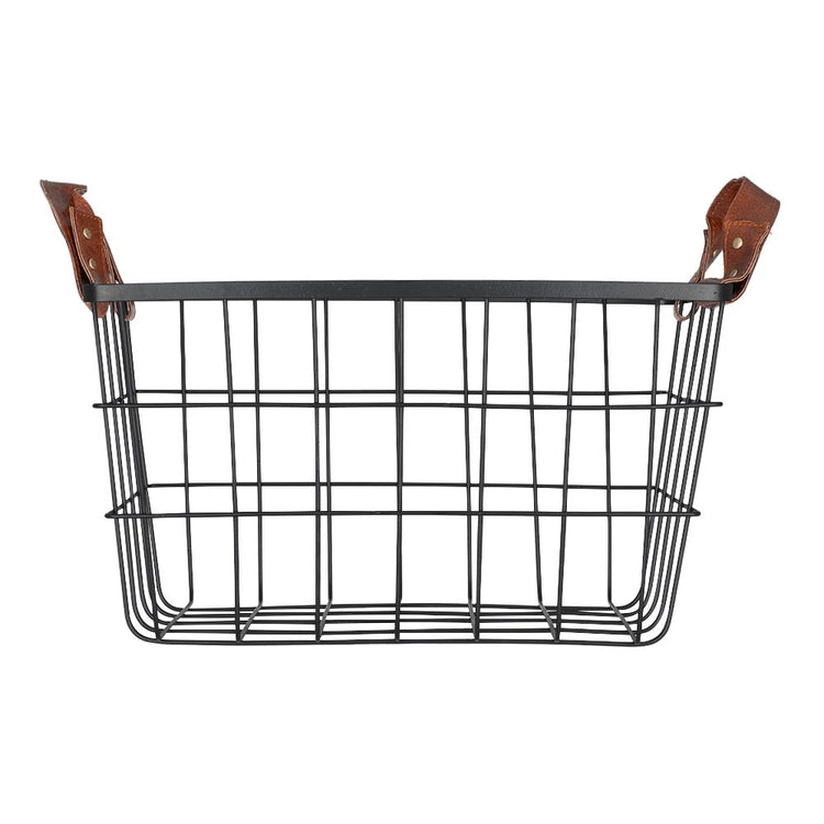 Canasta organizadora de acero galvanizado 20.5 x 49.5 x 26 cm 22815 Qualité